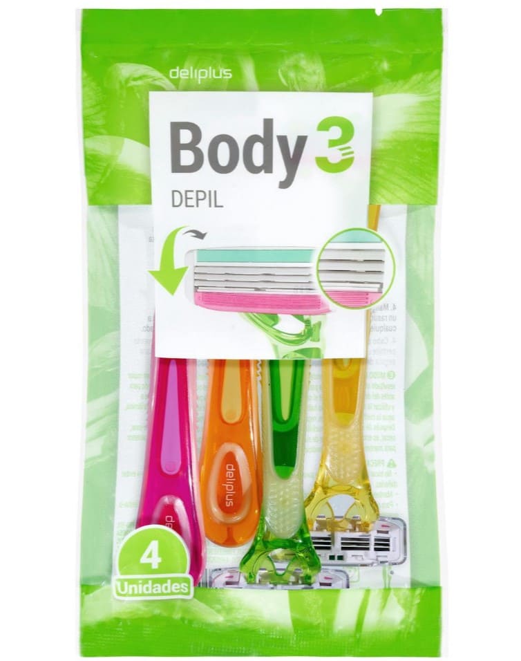Maquinillas depilación mujer Deliplus