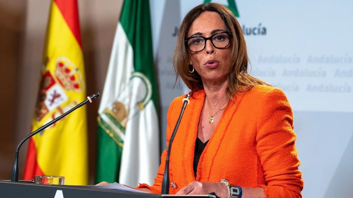 Rocío Díez, consejera de Fomento de la Junta de Andalucía