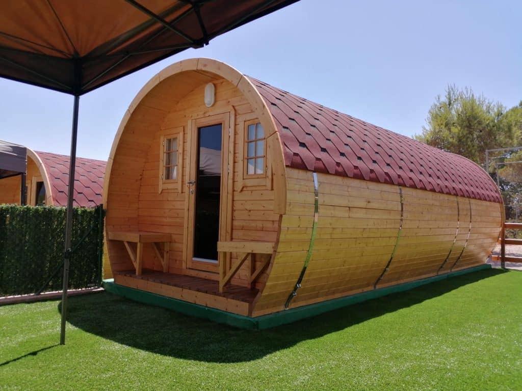 Imagen de un bungalow de lujo