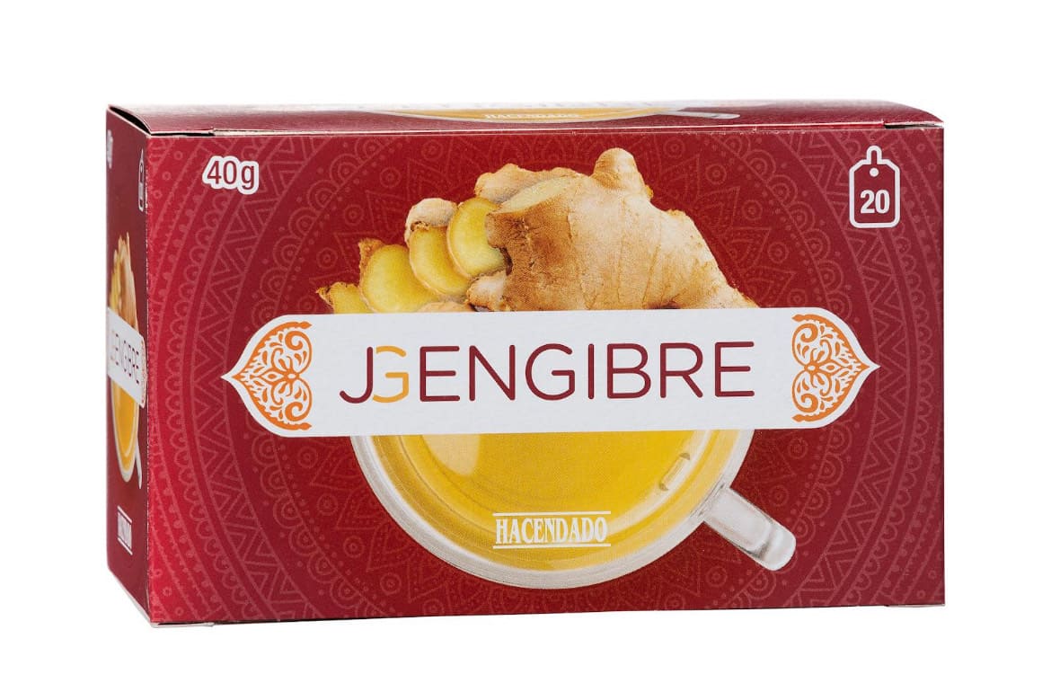 Infusión Jengibre Hacendado