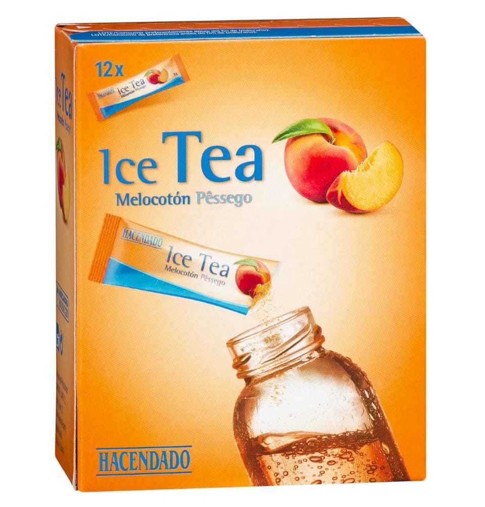 Refresco té sabor melocotón Hacendado