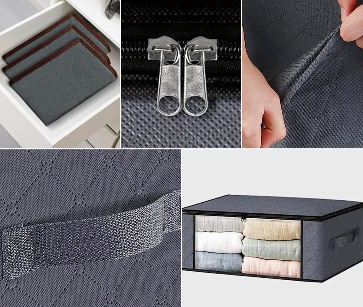 Caja de almacenaje para armario edihome de Amazon