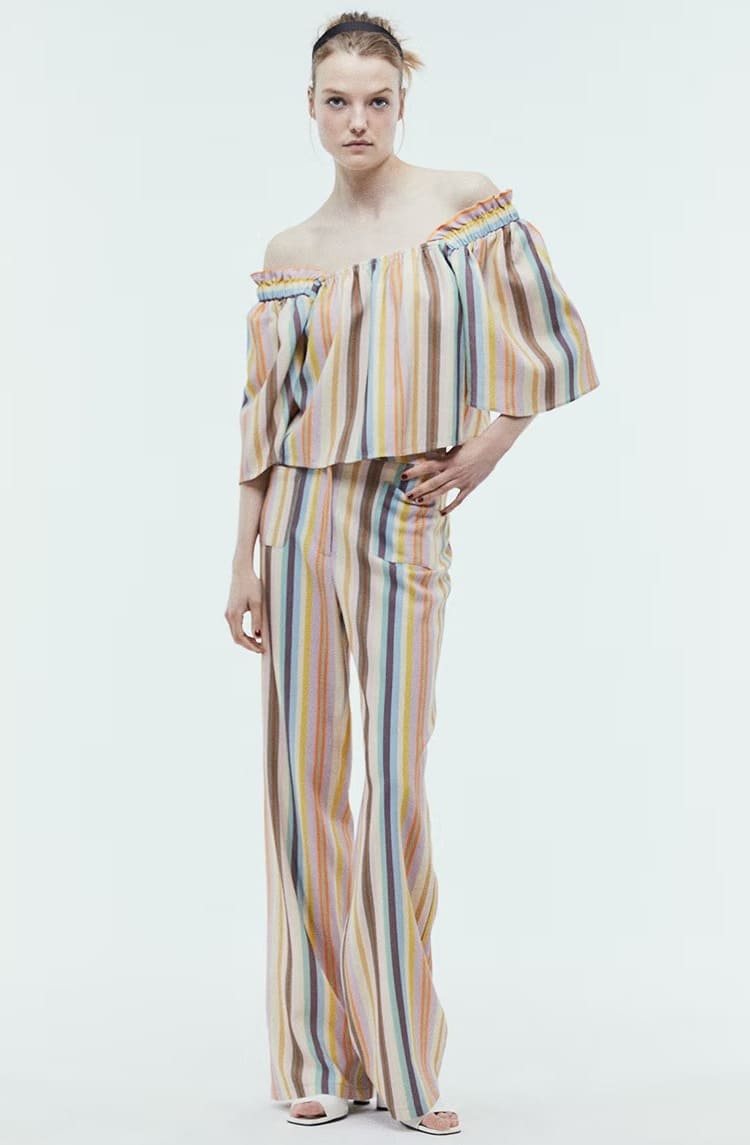 El top de rayas de Sfera en El Corte Inglés