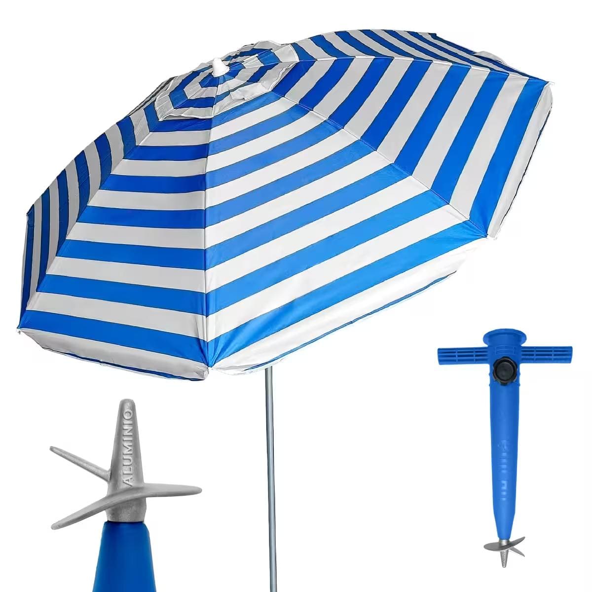 Sombrilla de playa grande Pincho