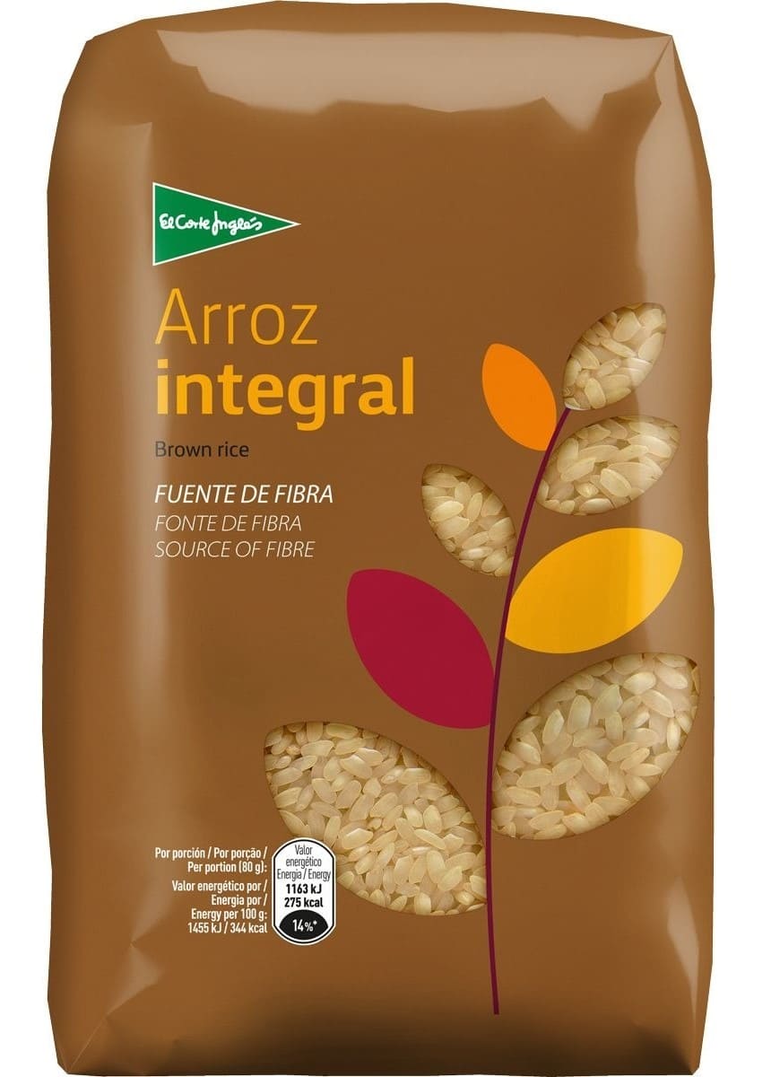Arroz redondo integral El Corte Inglés