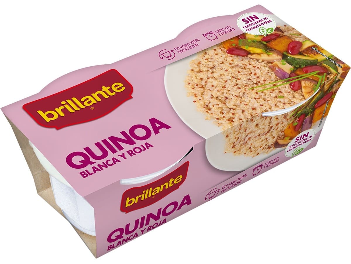 Quinoa blanca y roja BRILLANTE