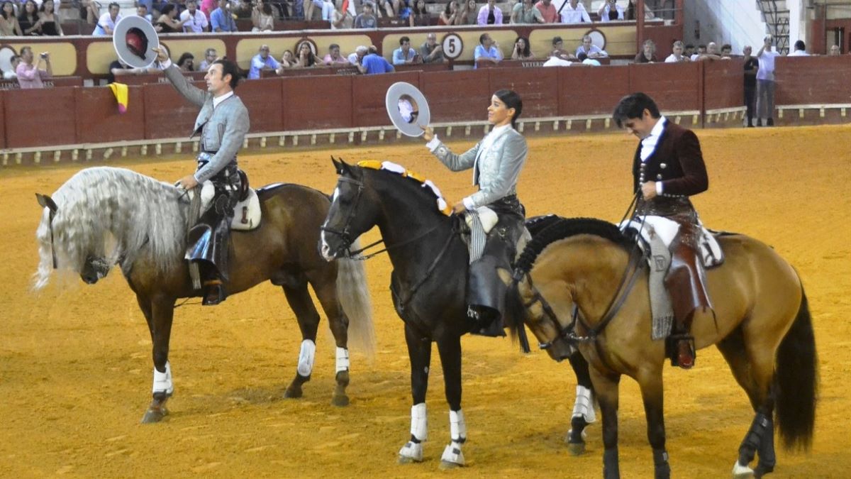 Los tres rejoneadores I Breña