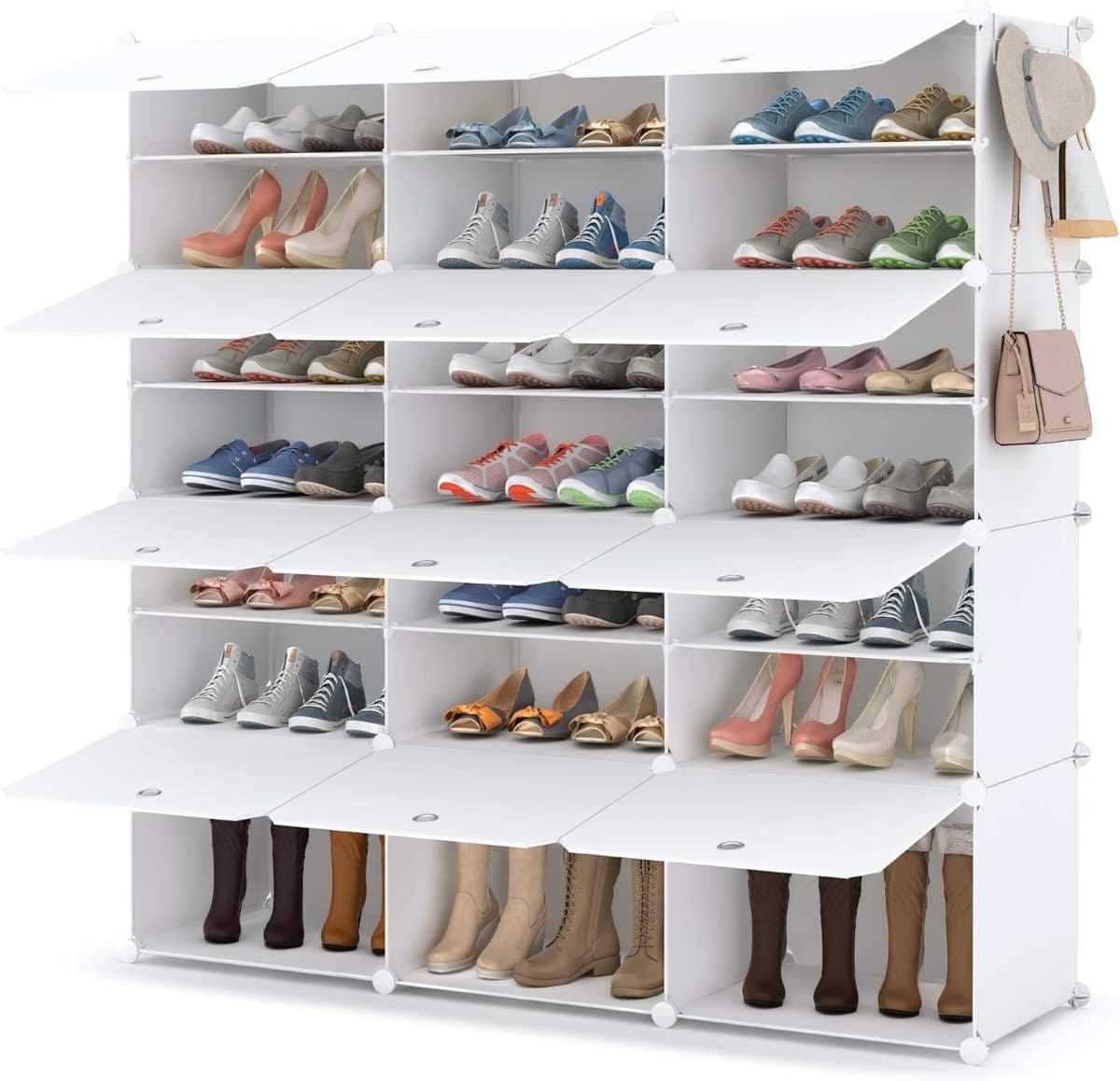 Mueble Zapatero para 42 Pares de Amazon