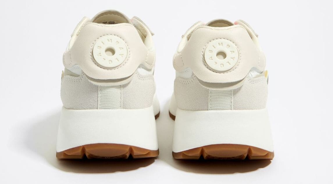 Las zapatillas deportivas Lifestyle en color blanco de Bimba y Lola
