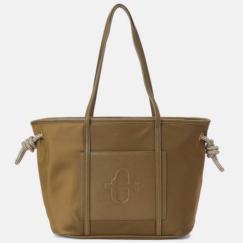 Shopper de nylon con cierre snap Tintoretto