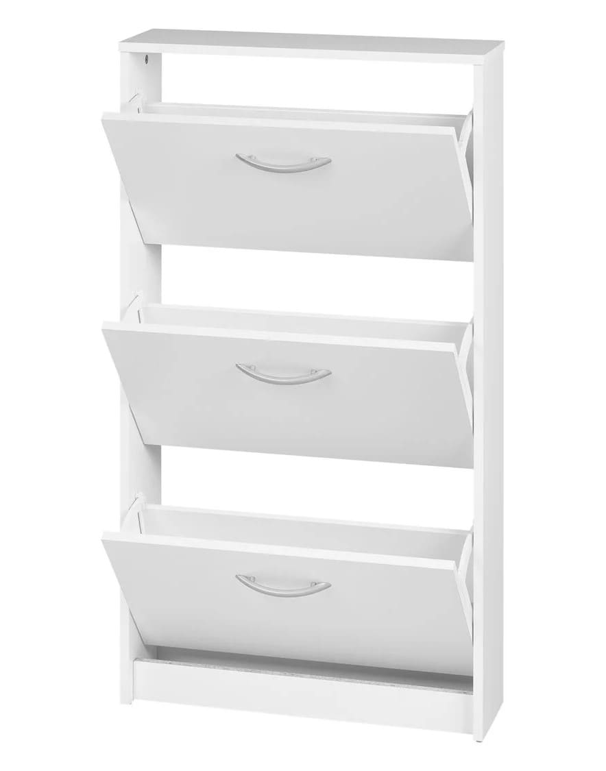 Zapatero con 3 puertas batientes