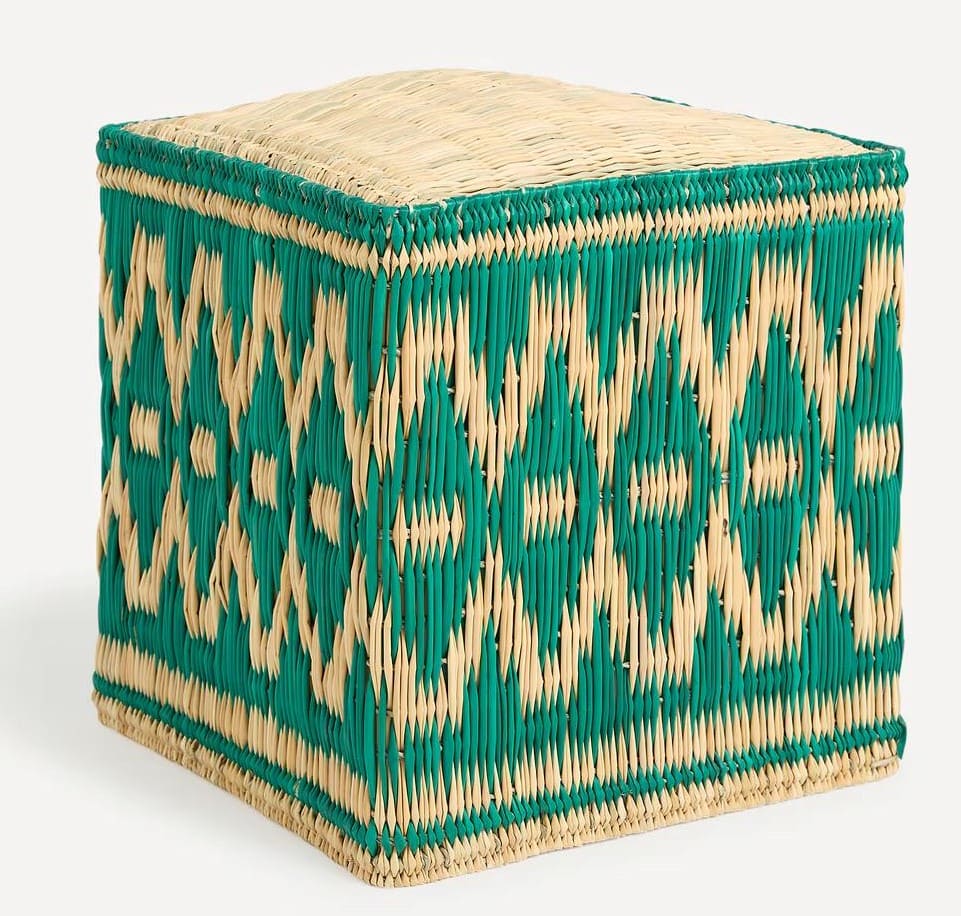 Puf de junco Rombos (1)