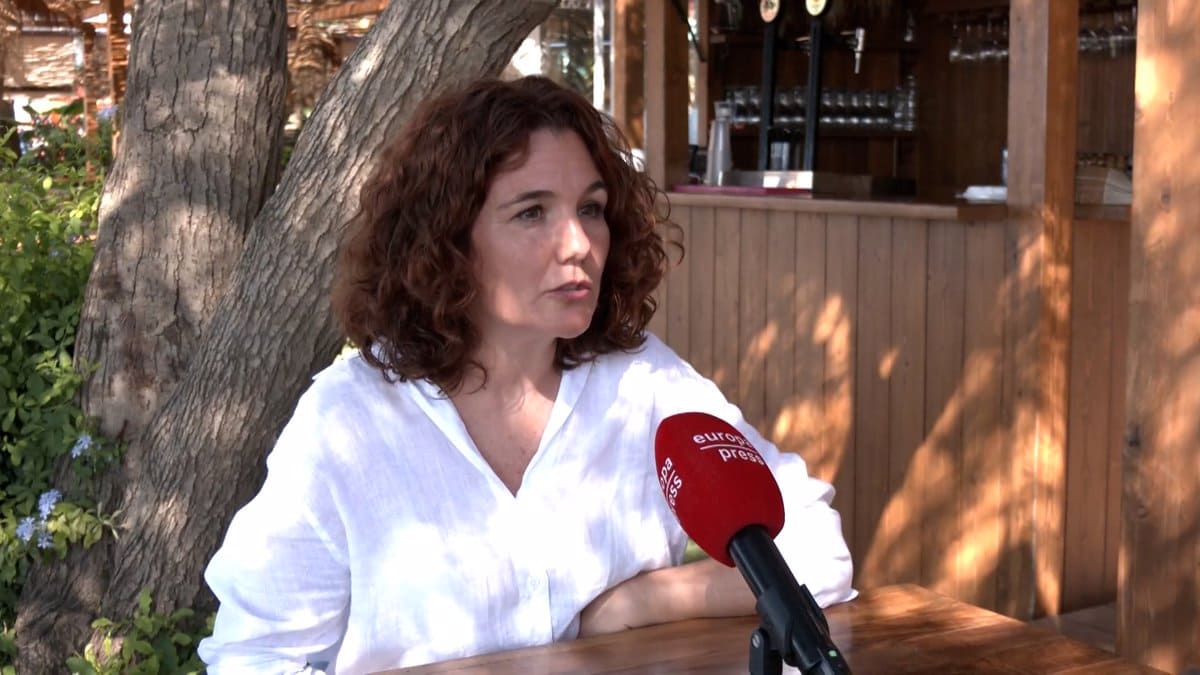 Patricia Ojeda, presidenta de la Asociación de Empresarios de Playa de Málaga