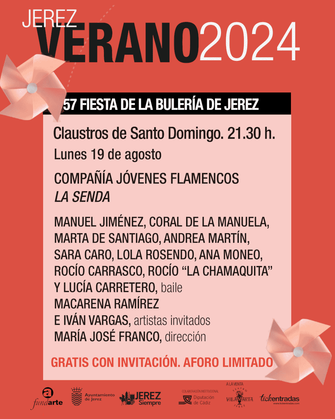 Actuación de la Compañía Jóvenes Flamencos