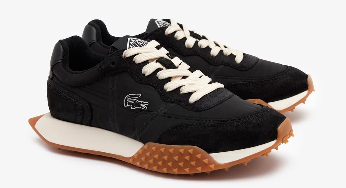 Las zapatillas de mujer en combinación de materiales L-Spin Deluxe 3.0 de Lacoste