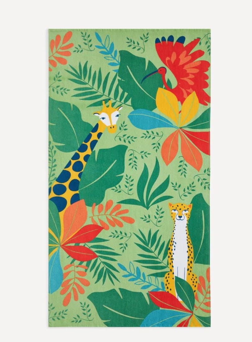 Toalla de playa Jungle Basics