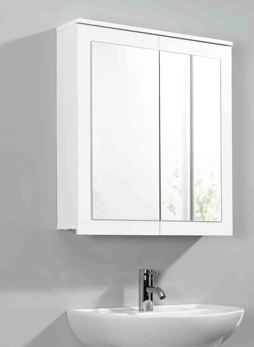 Armario de baño con espejo Basel