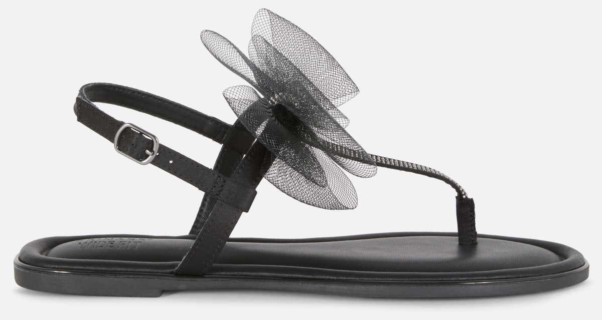 Sandalias de horma ancha con lazo de malla de Primark