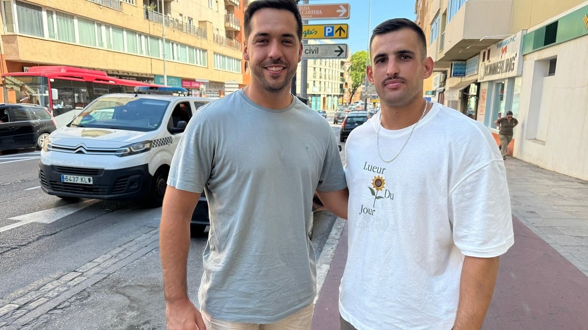 Carlos Tarrío Barroso y Antonio Reaza Alarcón, fueron los primeros en llegar hasta el lugar de los hechos