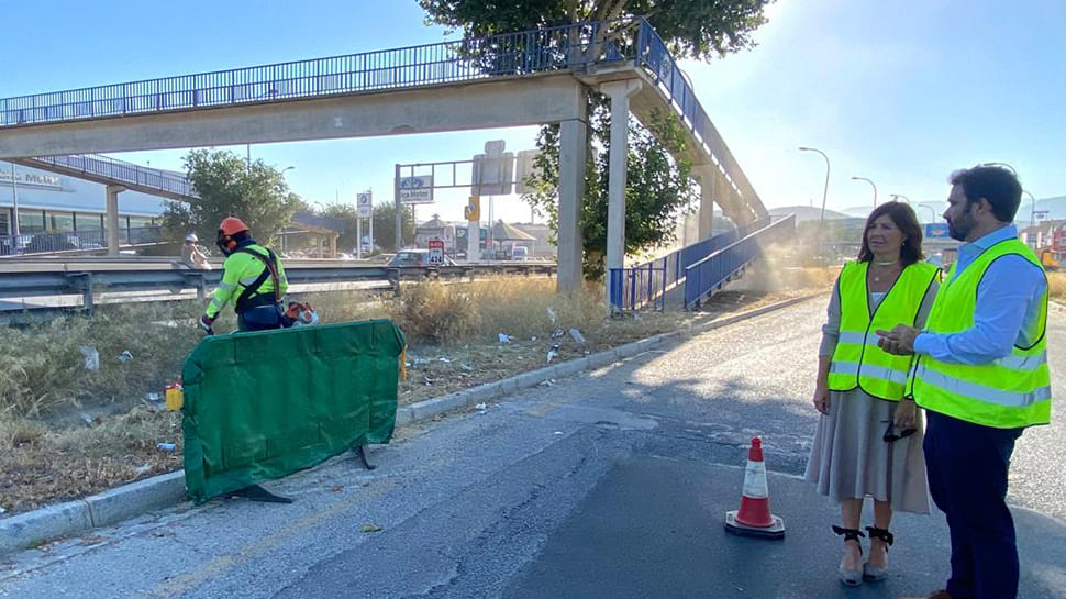 El Ayuntamiento de Granada ha intensificado las tareas de limpieza