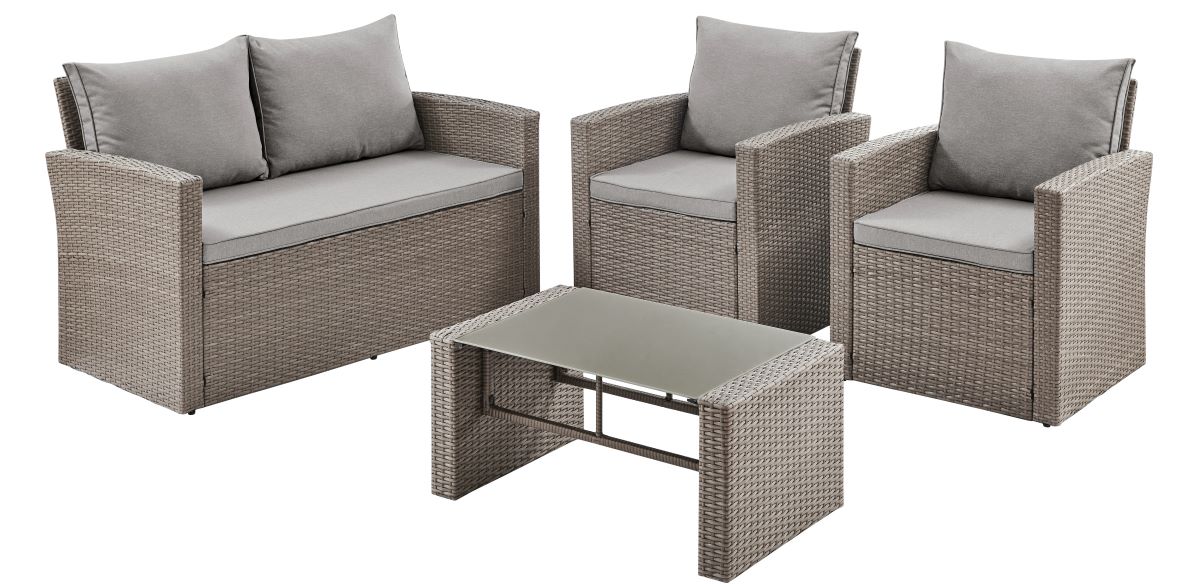 Conjunto de muebles de terraza Toscana Living de Leroy Merlin