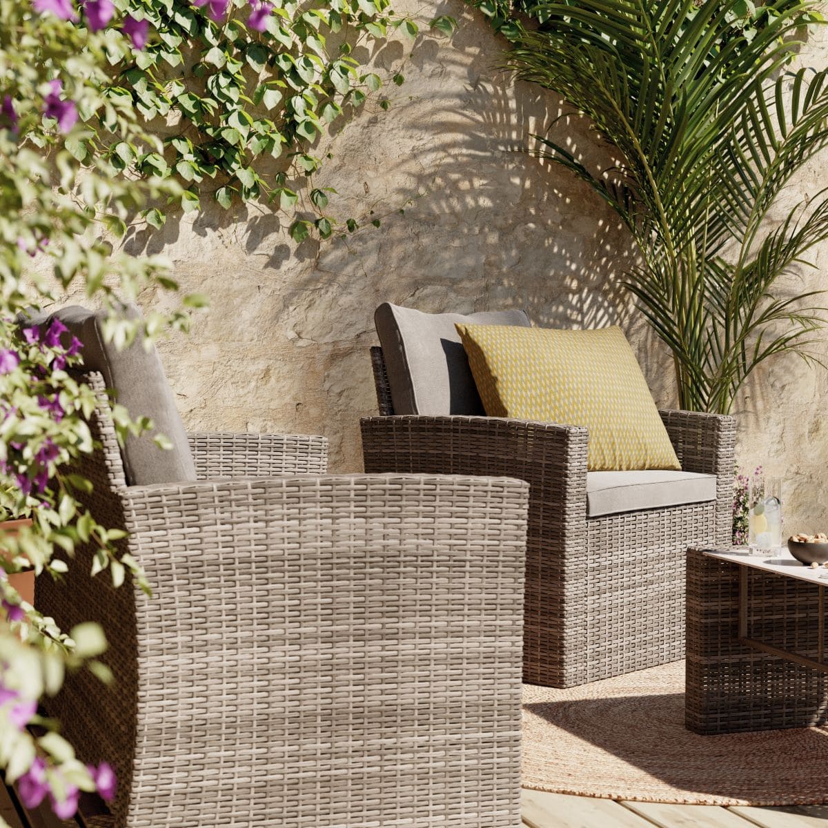 Conjunto de muebles de terraza Toscana Living de Leroy Merlin