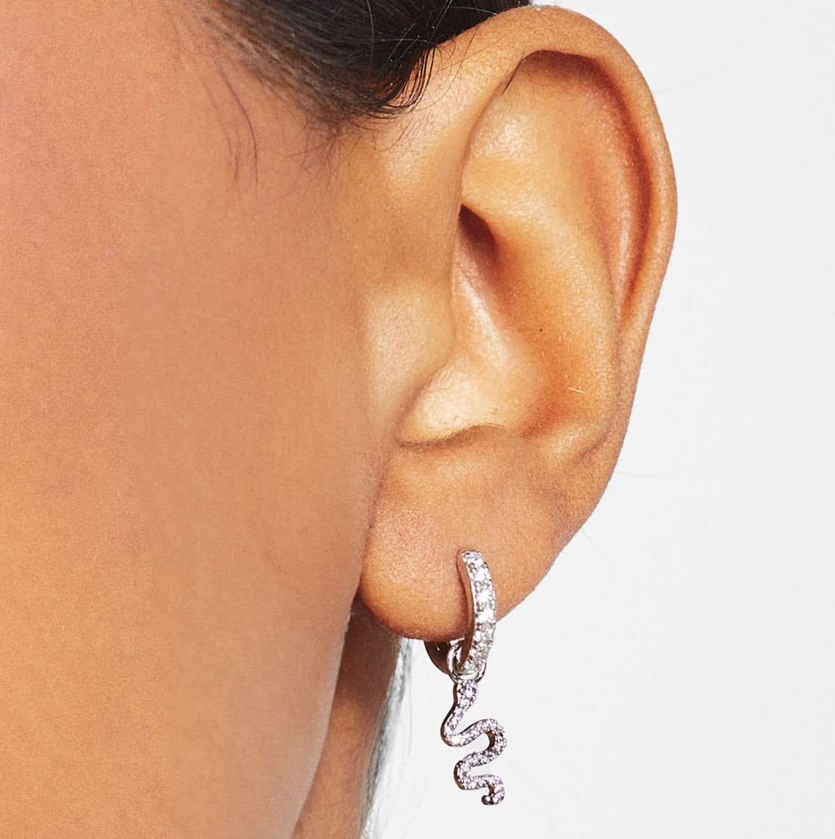 Aros Personalizables Plata 925 Con Circonitas de Parfois