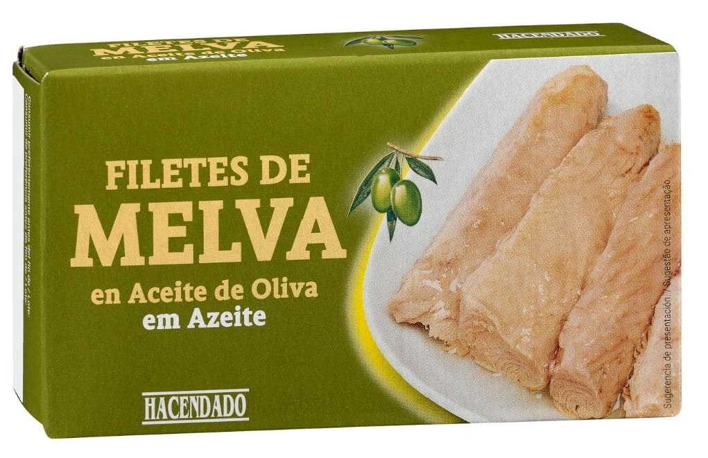 Filetes de melva en aceite de oliva