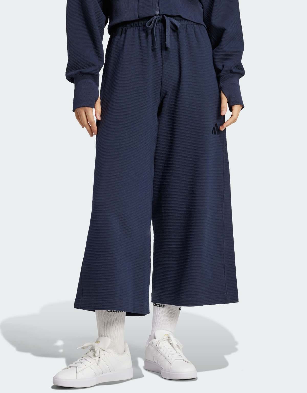 ALL SZN Rib 7 8-Length Wide Leg Joggers de Adidas