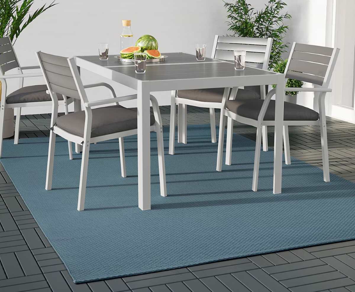 MORUM Alfombra para interior y exterior de Ikea
