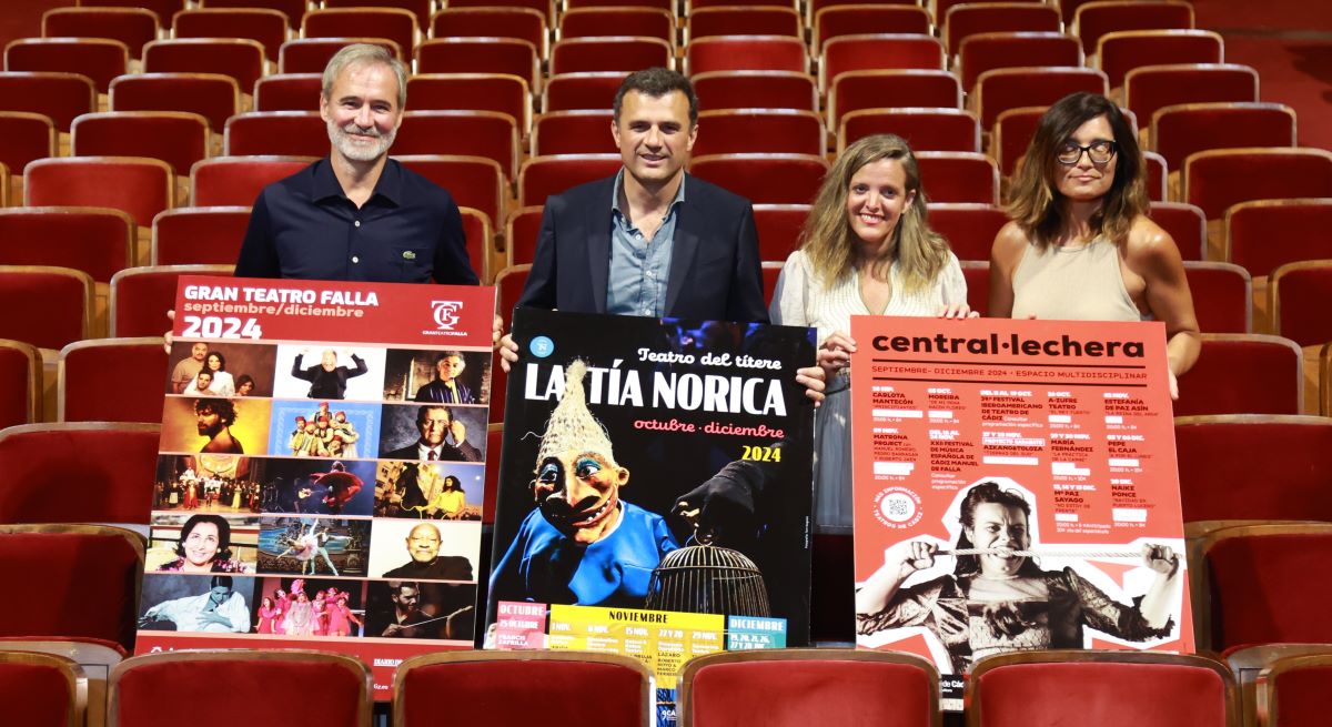 Presentación de la programación de otoño de los Teatros de Cádiz | Cristo García