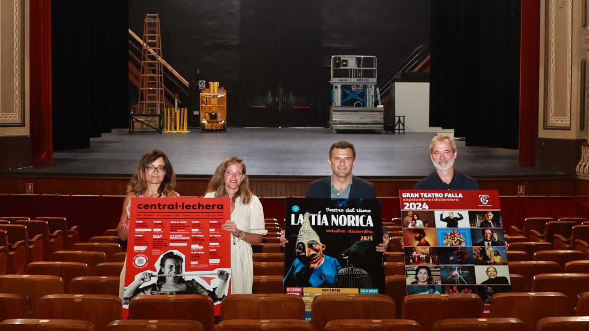 Presentación de la programación de otoño de los Teatros de Cádiz | Cristo García