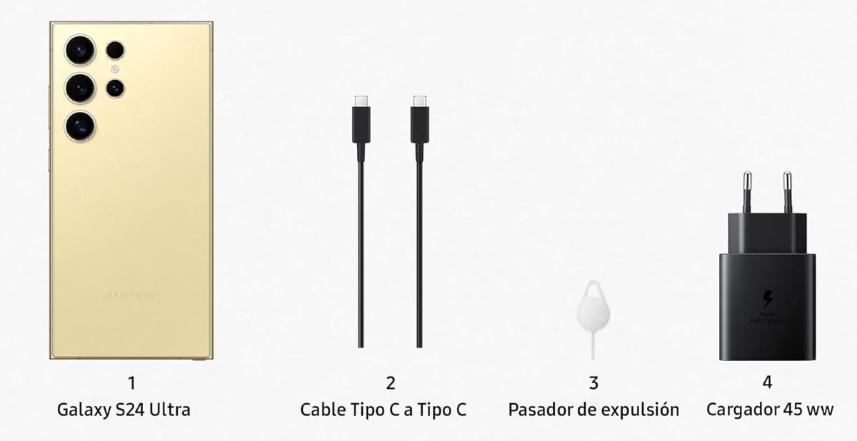 Teléfono móvil Samsung Galaxy S24 Ultra de Amazon