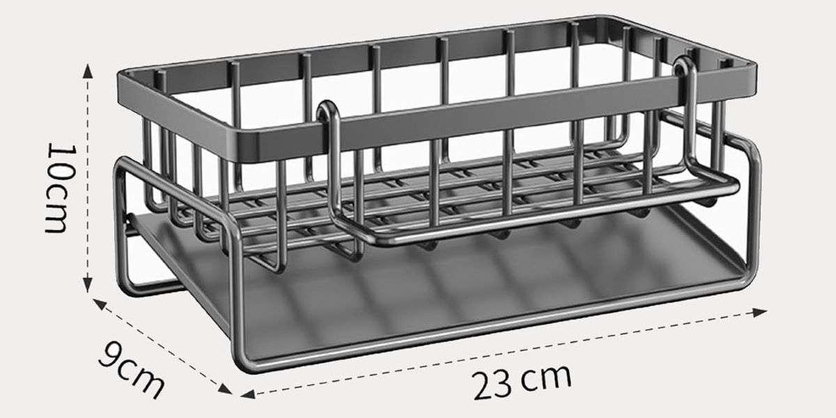 Cesta organizadora para el fregadero ViWaVee de Amazon