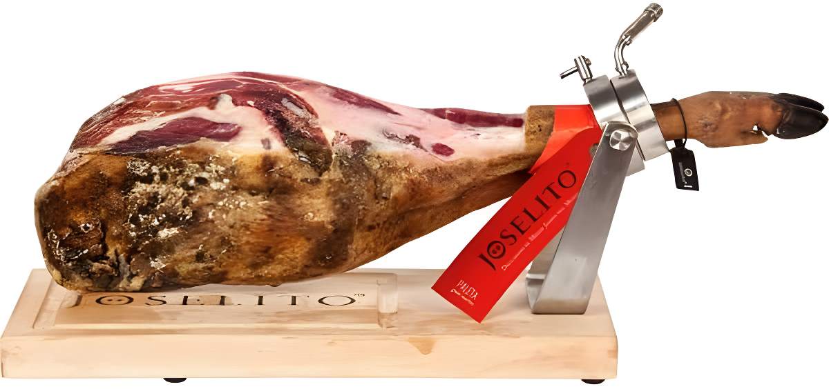 Jamón ibérico de bellota 100% Joselito 7-8 kg disponible en Amazon
