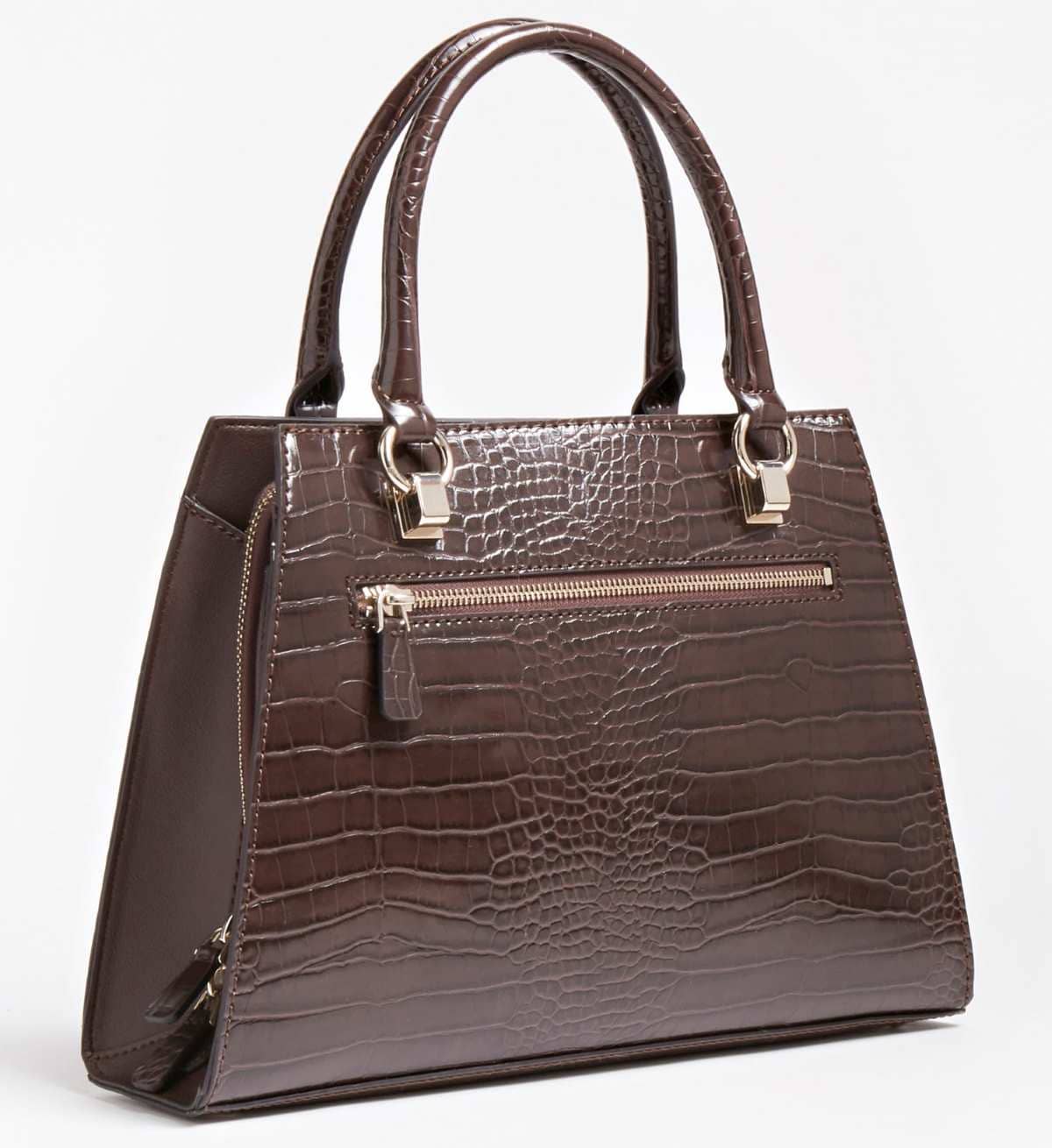 Bolso de mano stephi cocodrilo de Guess