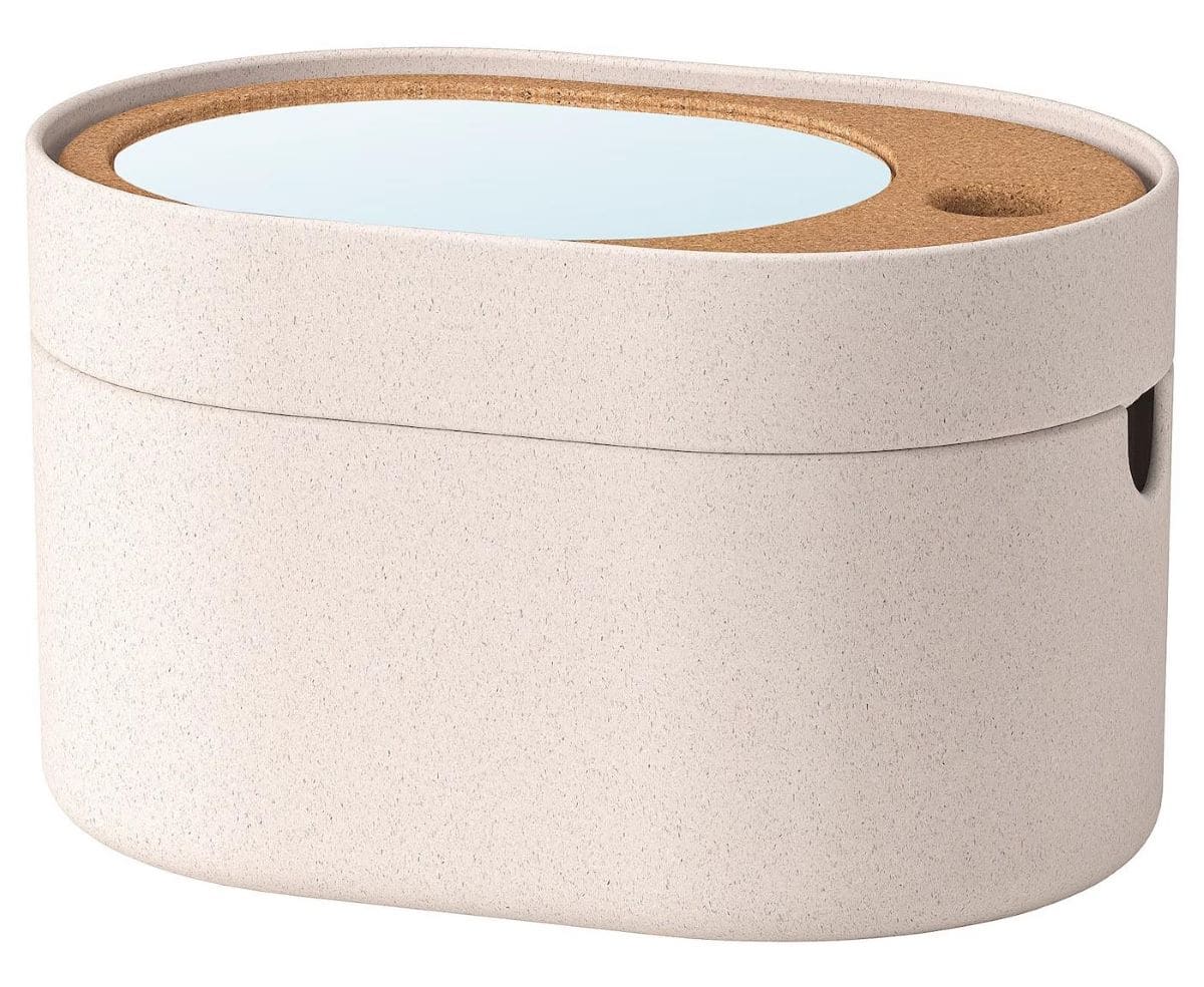 Caja con tapa y espejo SAXBORGA