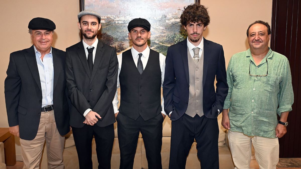 Los Sherry Blinders con Antonio Real y Francisco Zurita