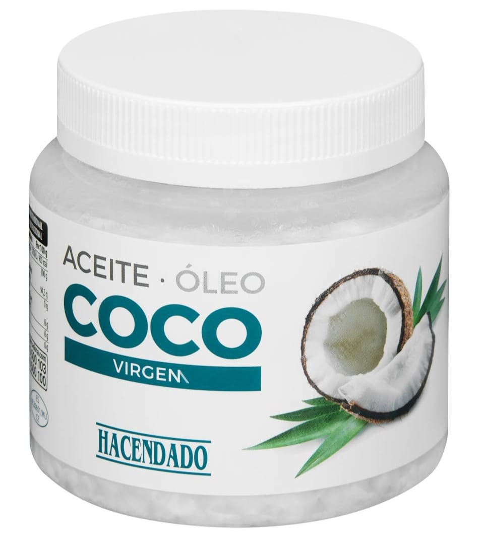 Aceite de coco virgen Hacendado