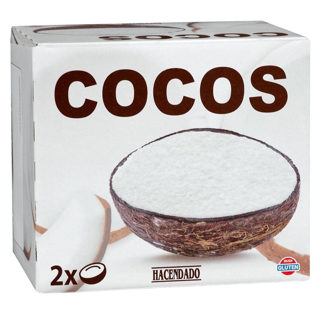 Medios cocos helados