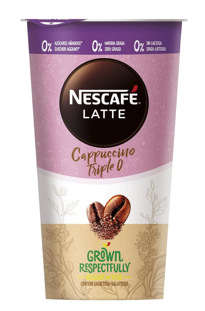 Café late cappuccino desnatado triple 0 Nescafé