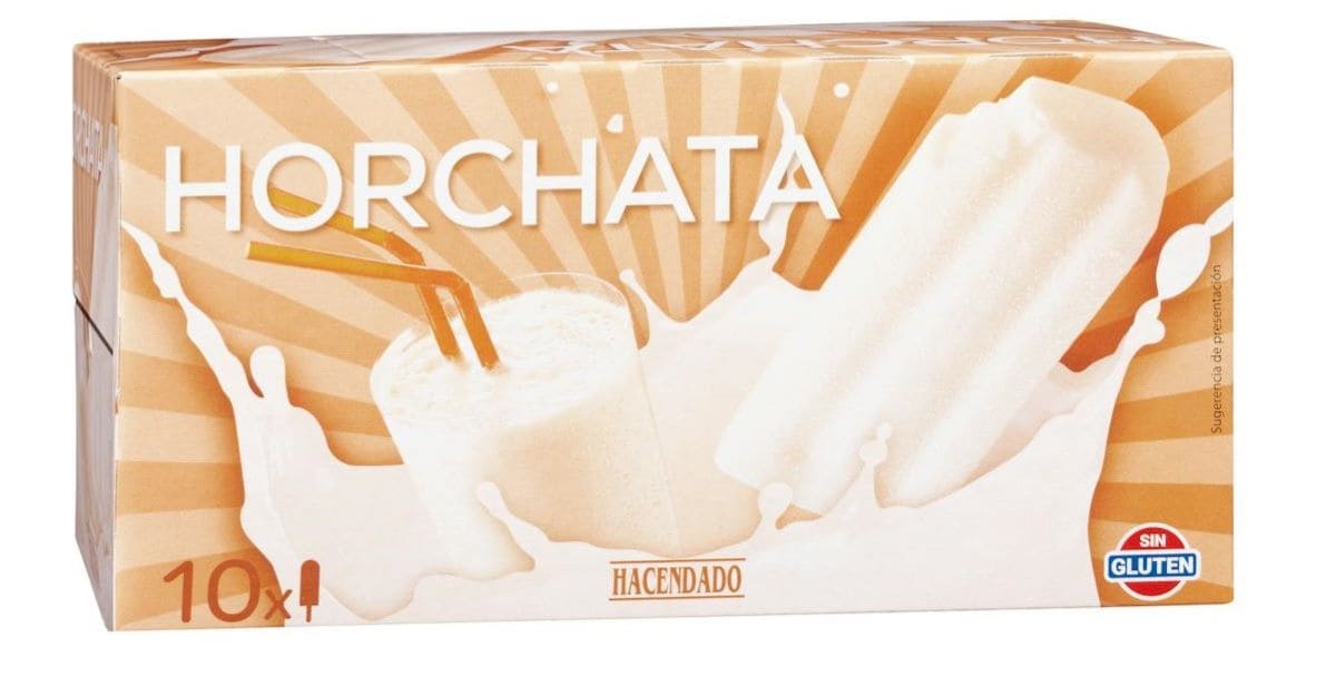 Helado de horchata