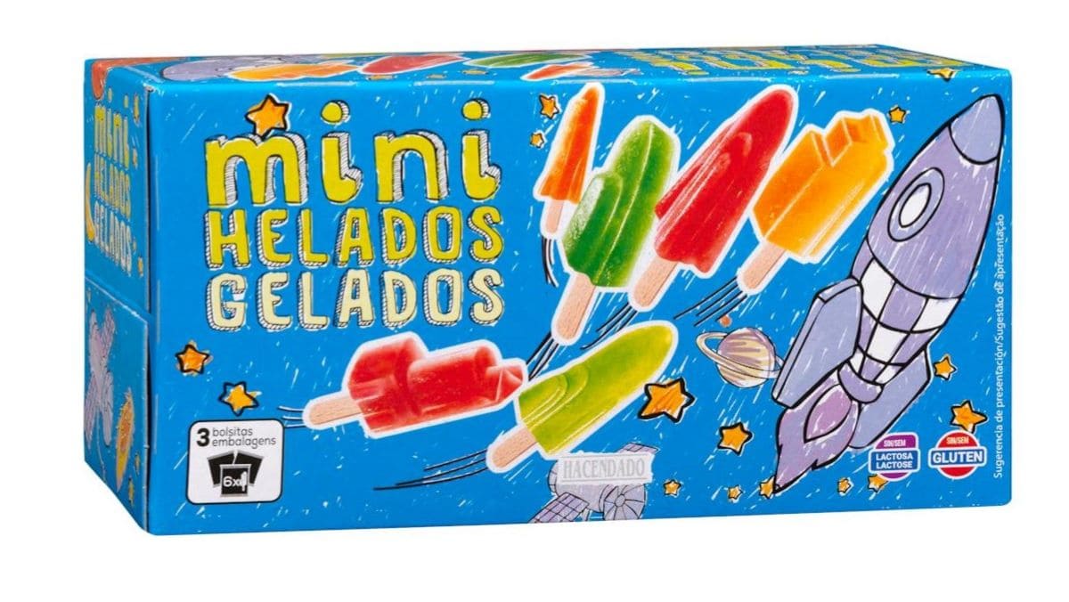 Mini helados Hacendado