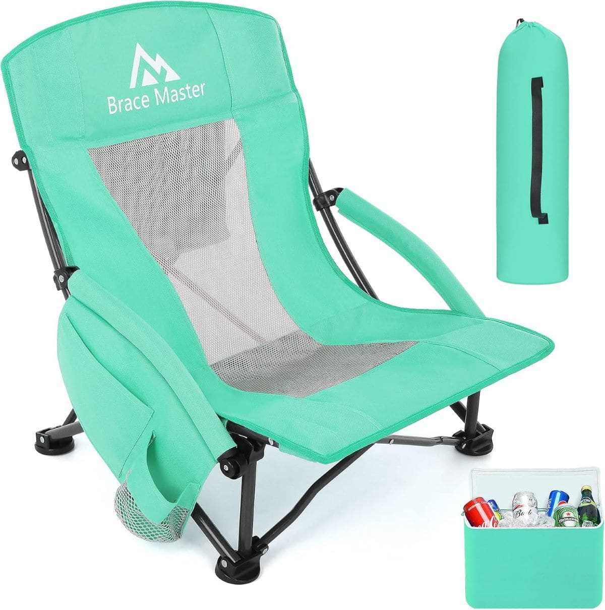 Silla de playa camping portátil BRACE MASTER