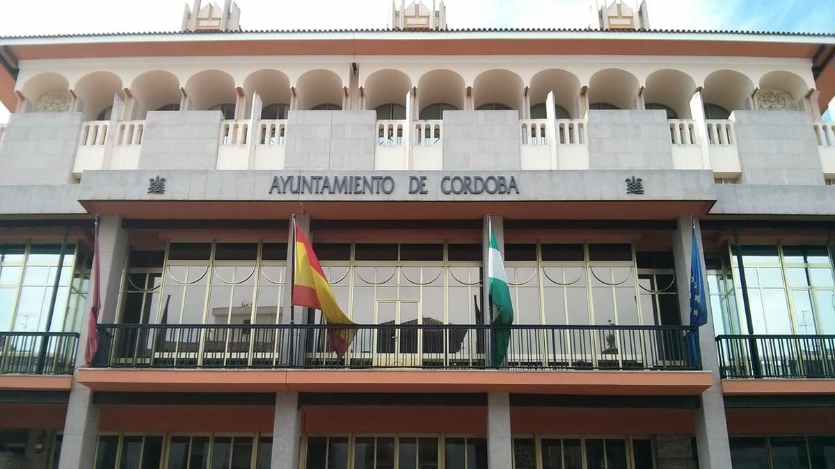 Fachada del Ayuntamiento de Córdoba