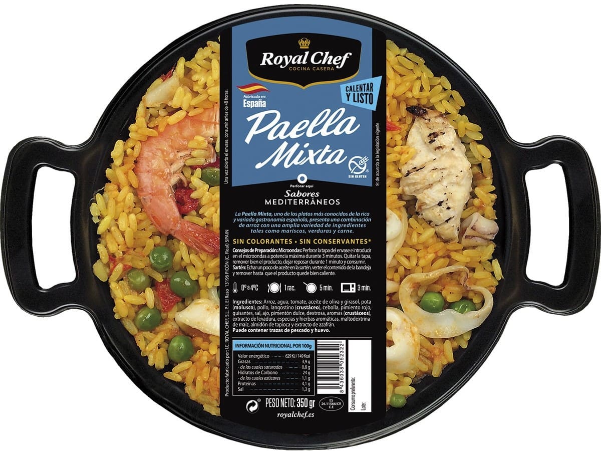 Paella Mixta de Royal Chef