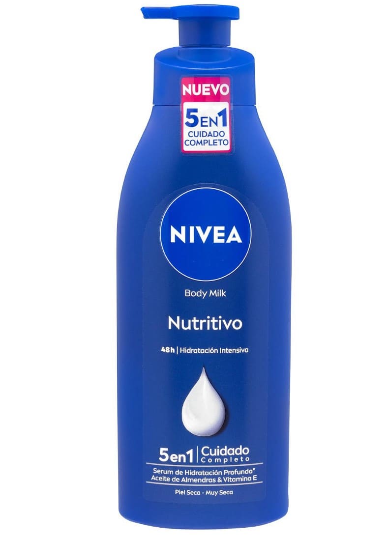 Leche corporal nutritiva de Nivea