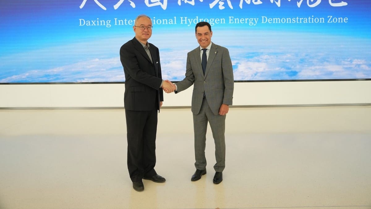 Juanma Moreno ha arrancado su visita a China con buenas noticias