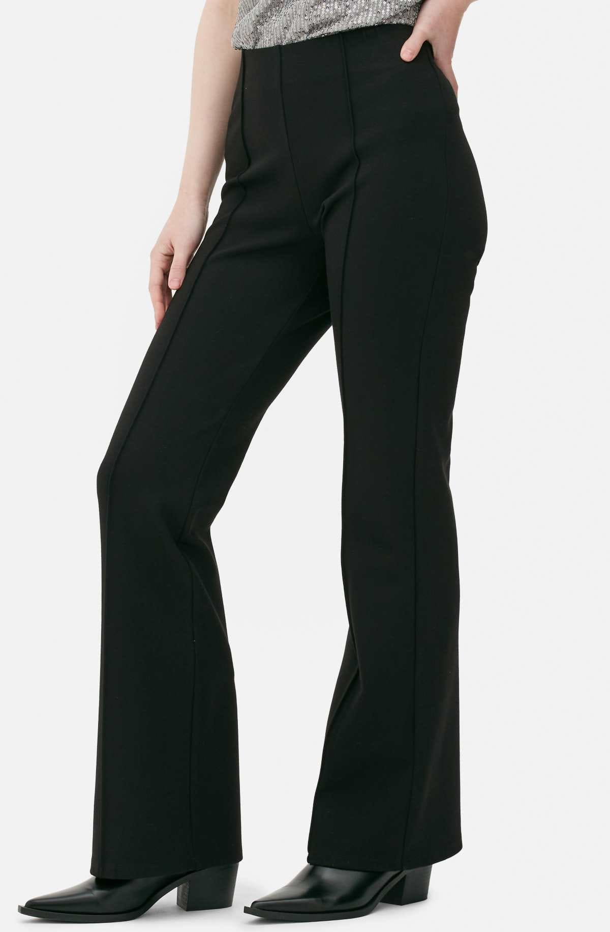 Pantalones acampanados de punto roma de Primark