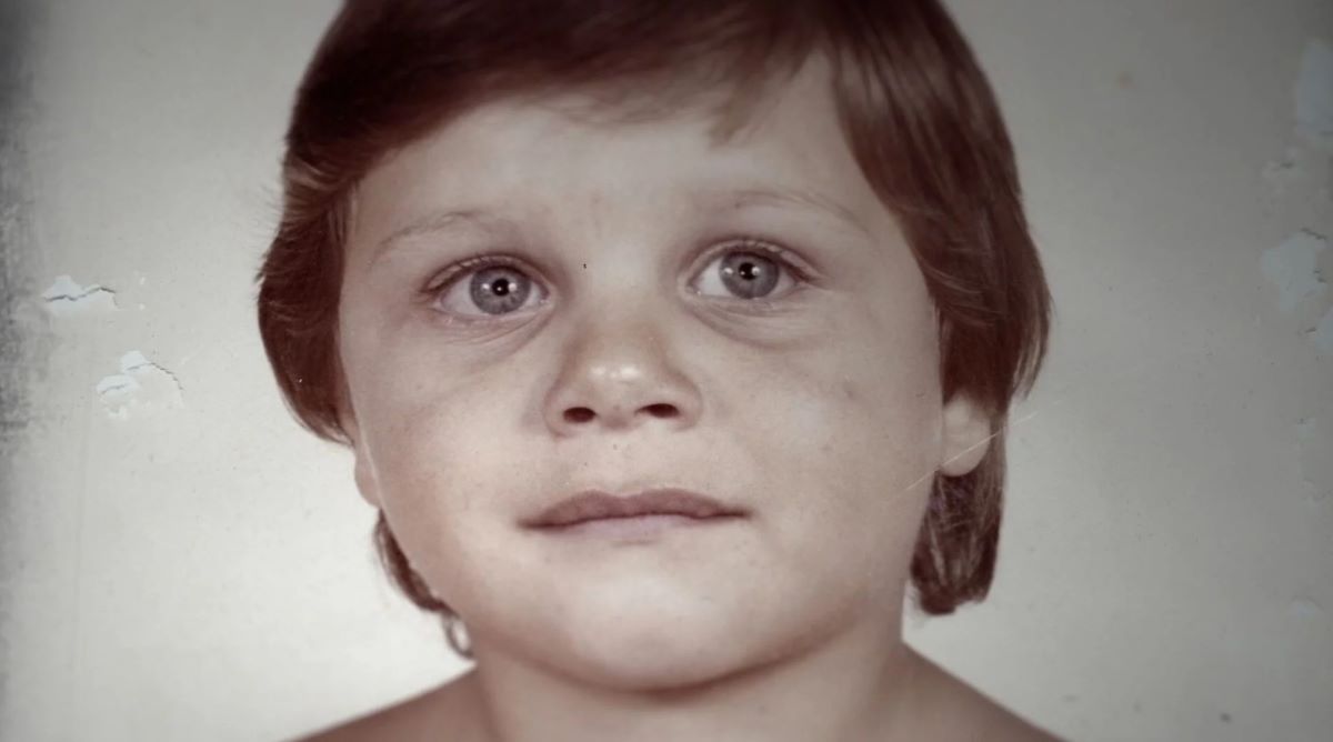 Joaquín Sánchez de niño